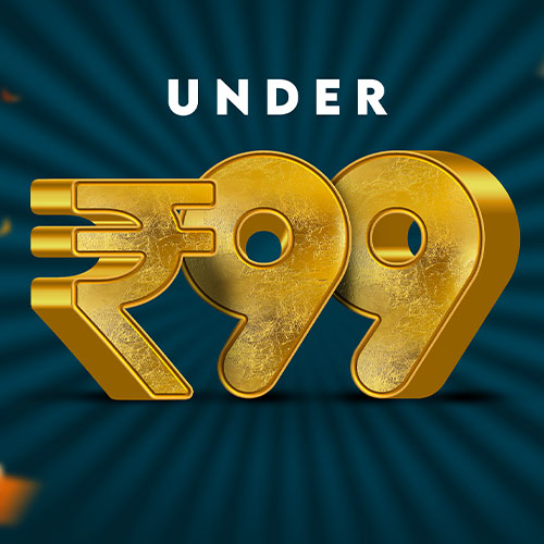 Under ₹99